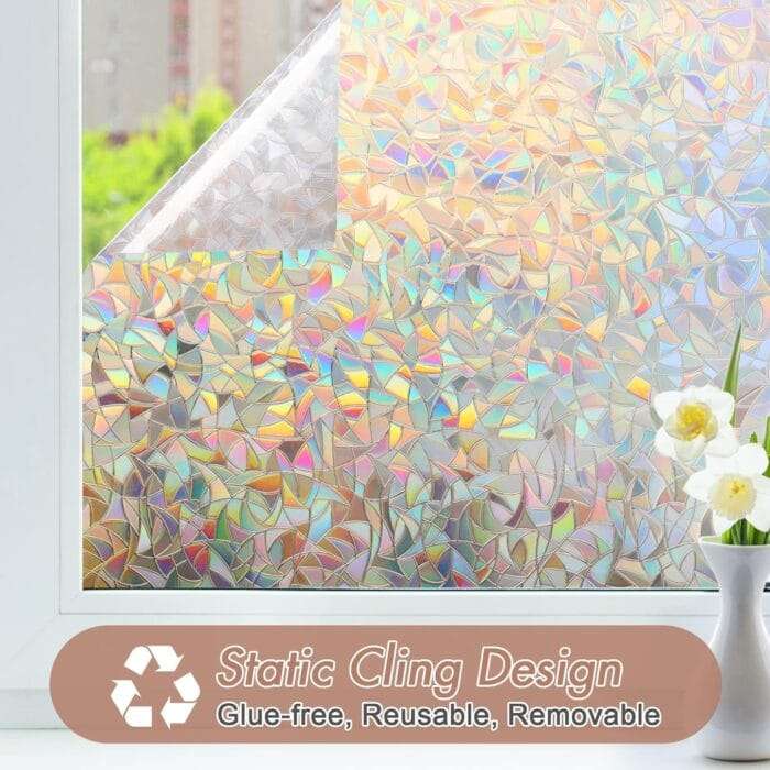 1730745520 Haton Window Privacy Film Stained Glass Window Film Rainbo