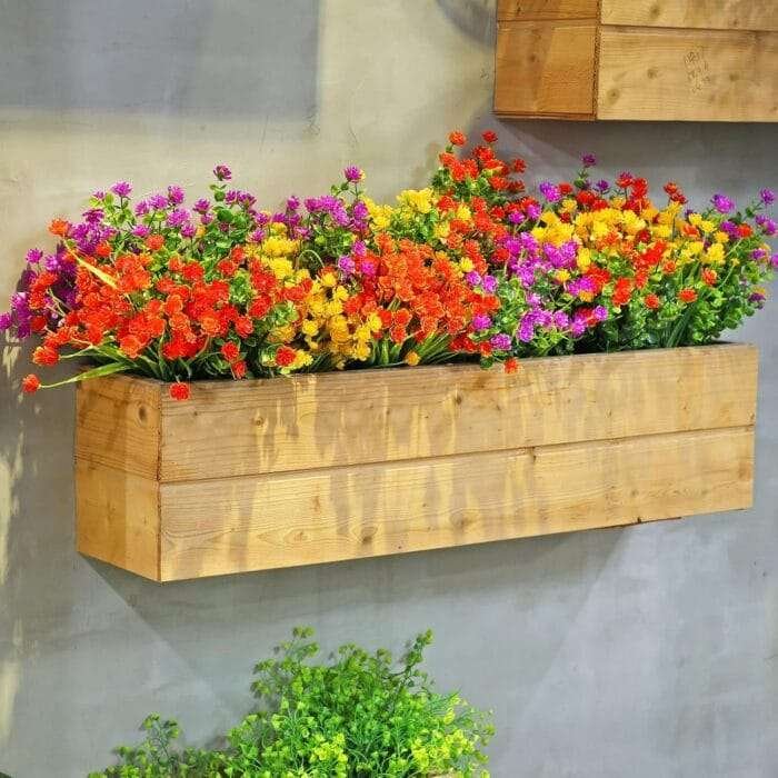 1731860942 WILLBOND 36 Bundles Artificial Flowers Outdoor UV Resistant