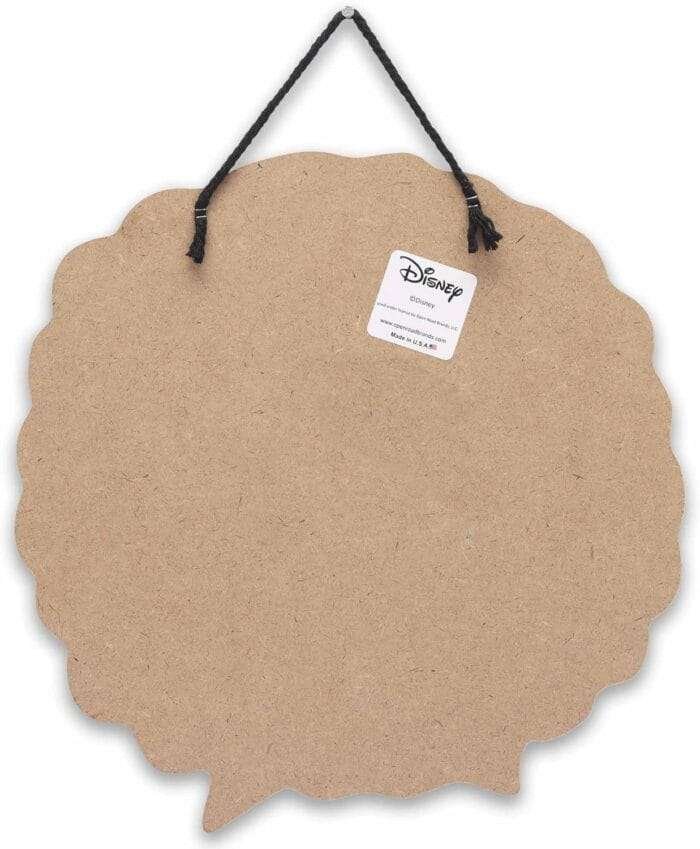 1732986832 Disney Mickey Mouse Holiday Wreath Hanging Wood Wall Decor
