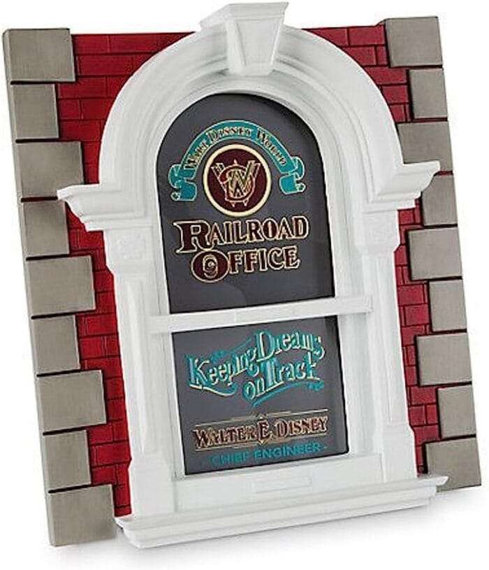 Disney Parks 3 Dimensional Main Street Window Picture Photo